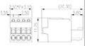 ESC250V-XXP 0.098 Inch (in) Pitch Diameter Printed Circuit Board (PCB) Connector-Plug