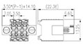 0181-A1XX 0.138 Inch (in) Pitch Diameter Printed Circuit Board (PCB) Connector-Plug - 2