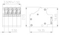 0191-06XX 0.138 Inch (in) Pitch Diameter Printed Circuit Board (PCB) Connector-Plug - 2