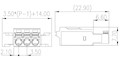 0221-24XX 0.138 Inch (in) Pitch Diameter Printed Circuit Board (PCB) Connector-Plug - 2