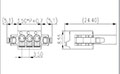 0225-02XX 0.138 Inch (in) Pitch Diameter Printed Circuit Board (PCB) Connector-Plug - 2