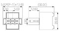 0161-12XX 0.197 Inch (in) Pitch Diameter Printed Circuit Board (PCB) Connector Socket - 2