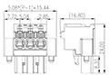 2ESDSVM-XXP 0.200 Inch (in) Pitch Diameter Printed Circuit Board (PCB) Connector-Plug - 2