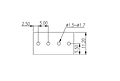 EHK5V-XXP 0.197 Inch (in) Pitch Diameter Printed Circuit Board (PCB) Terminal Block - 3