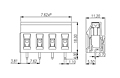 EHK3V-XXP 0.3 Inch (in) Pitch Diameter Printed Circuit Board (PCB) Terminal Block - 2