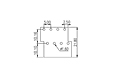 EK500V2L-XXP 0.197 Inch (in) Pitch Diameter Printed Circuit Board (PCB) Terminal Block - 3