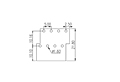 EK500V2R-XXP 0.197 Inch (in) Pitch Diameter Printed Circuit Board (PCB) Terminal Block - 3