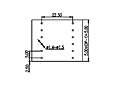 PDS-10S-XX 0.394 Inch (in) Pitch Diameter Printed Circuit Board (PCB) Terminal Block - 3