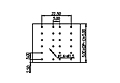 PDS-10-XX 0.394 Inch (in) Pitch Diameter Printed Circuit Board (PCB) Terminal Block - 3