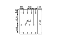 W3K500-XXP 0.197 Inch (in) Pitch Diameter Printed Circuit Board (PCB) Terminal Block - 3