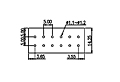 WKA500-XXP 0.197 Inch (in) Pitch Diameter Printed Circuit Board (PCB) Terminal Block - 3