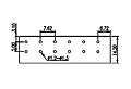 WKR762A-XXP 0.3 Inch (in) Pitch Diameter Printed Circuit Board (PCB) Terminal Block - 3