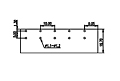 WKV100A-XXP 0.394 Inch (in) Pitch Diameter Printed Circuit Board (PCB) Terminal Block - 3