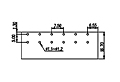 WKV750A-XXP 0.295 Inch (in) Pitch Diameter Printed Circuit Board (PCB) Terminal Block - 3