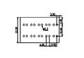 WSKA100-XXP 0.394 Inch (in) Pitch Diameter Printed Circuit Board (PCB) Terminal Block - 3