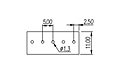 ELK500S-XXP 0.197 Inch (in) Pitch Diameter Printed Circuit Board (PCB) Terminal Block - 3